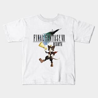 Final Fantasy VII Rebirth Cait Sith Kids T-Shirt